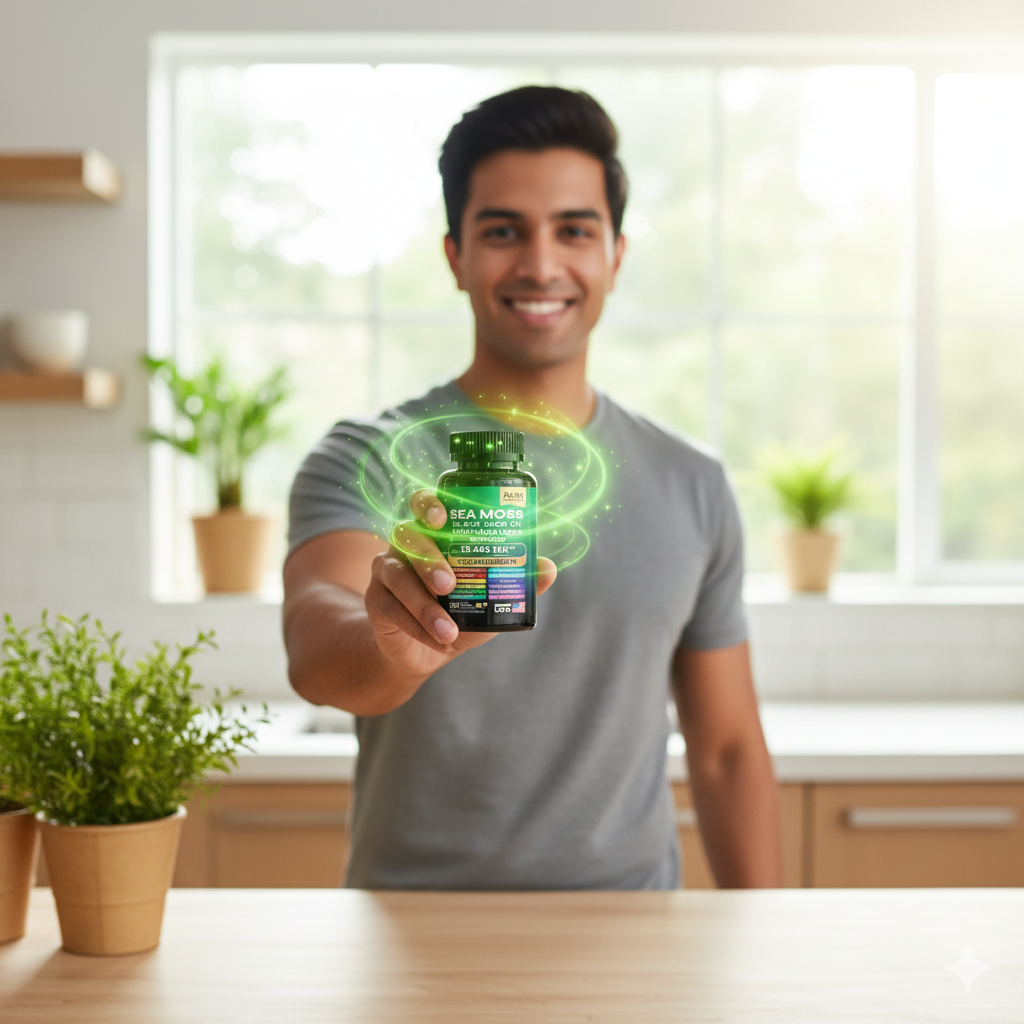 Más energía, mejor ánimo y un cuerpo equilibrado — todo en un solo suplemento 8 en 1